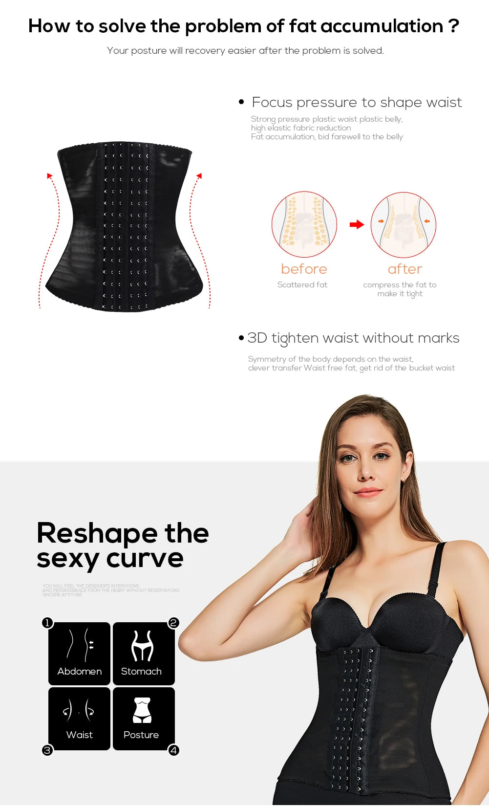 waist trainer binders shaper modeling strap corset slimming Belt underwear body shaper shapewear faja slimming belt tummy Sheath