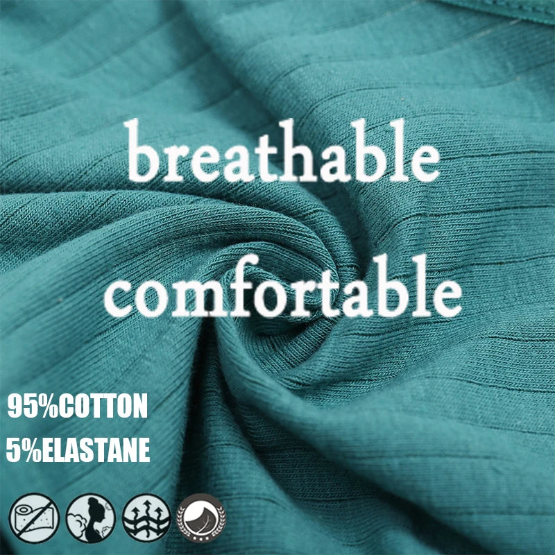 3PCS/Set Cotton Panties Women Underwear Sexy Lingerie Panty Female Lingerie Briefs Panty Underpants IntimateXS-5XL Plus