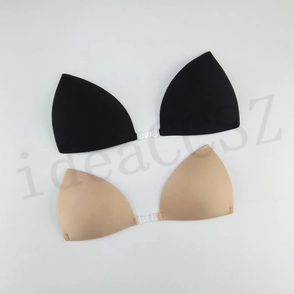 Sticky Bra for Women Backless Wedding Dress Silicone Plunge Deep U Neck Adhesive Bras Lift Boob Invisible Underwear Nipple Cover