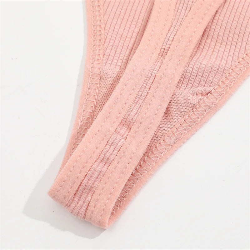 4PCS Cotton G-string Women Lingerie Sexy Lace Panties Thongs Femme Underwear Sexy Pantys Underpant Lingerie Lace Intimates S-XL