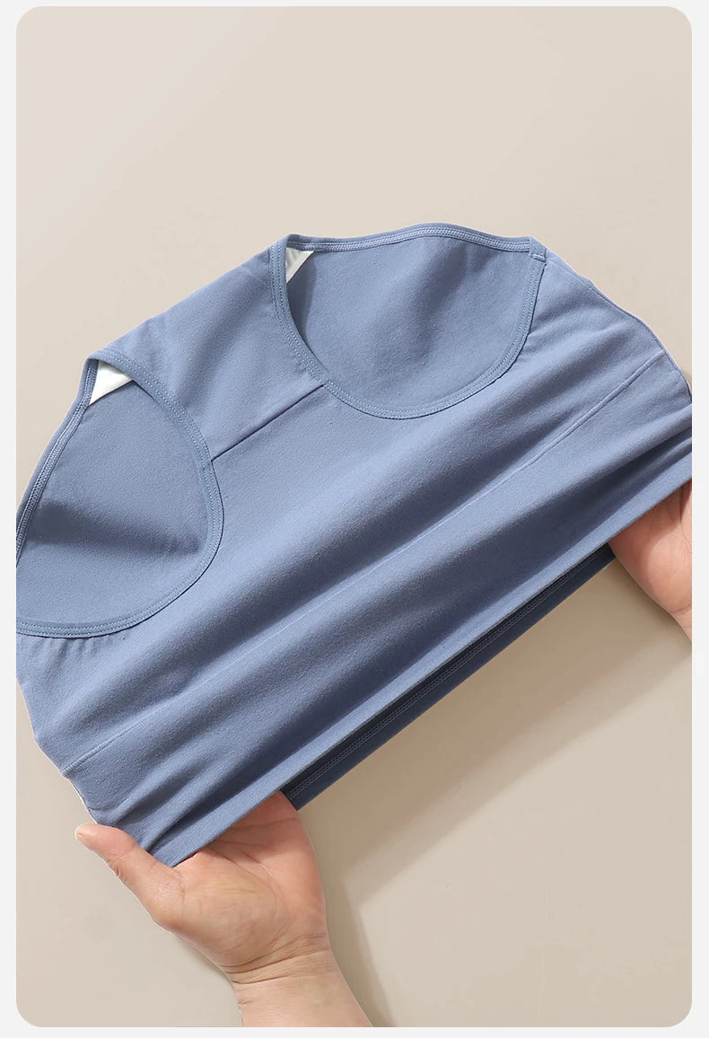 4Pcs Cotton Women's Panties High Waist Slimming Underwear Breathable Underpants Plus Size Panty Body Shaper Solid Female Briefs