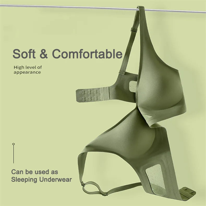 Wire Free Bra Brassieres Push Up Bralette Sexy Seamless Bras For Women Female Lingerie Woman Silky Underwear Intimate Sleepwear