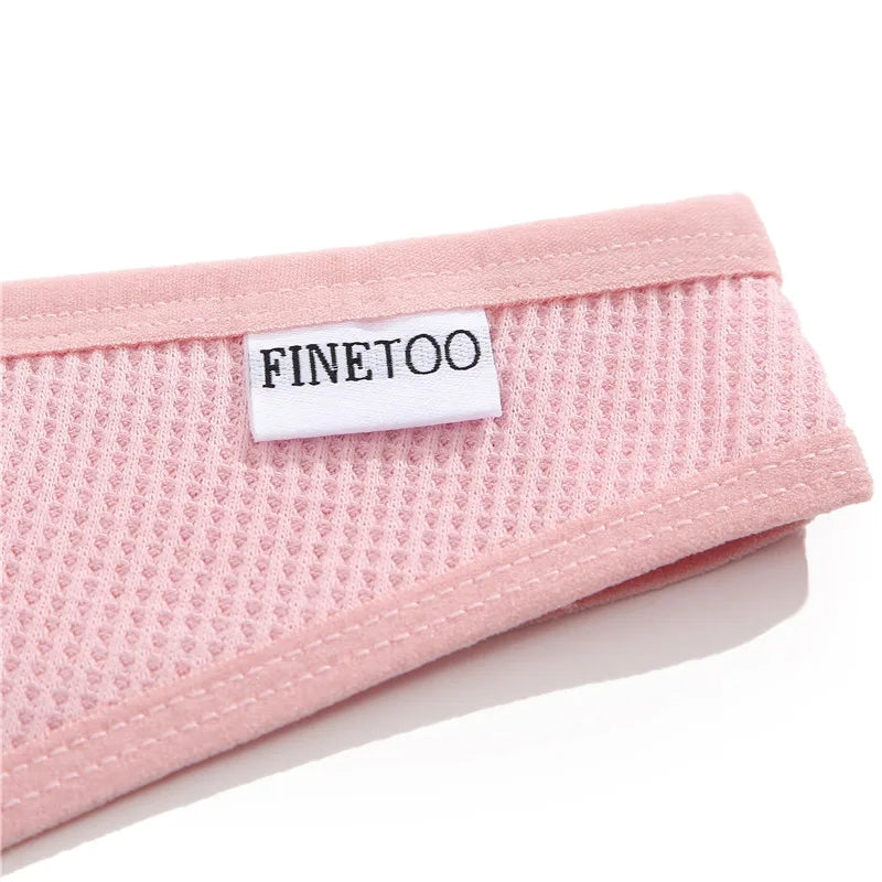 3PCS/Set G-string Panties Waffle Cotton Women's Underwear Sexy Panties Female Underpants Thong V-Waist Pantys Lingerie