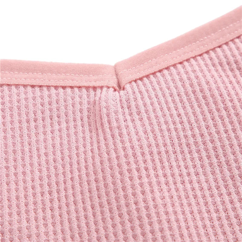 3PCS/Set G-string Panties Waffle Cotton Women's Underwear Sexy Panties Female Underpants Thong V-Waist Pantys Lingerie