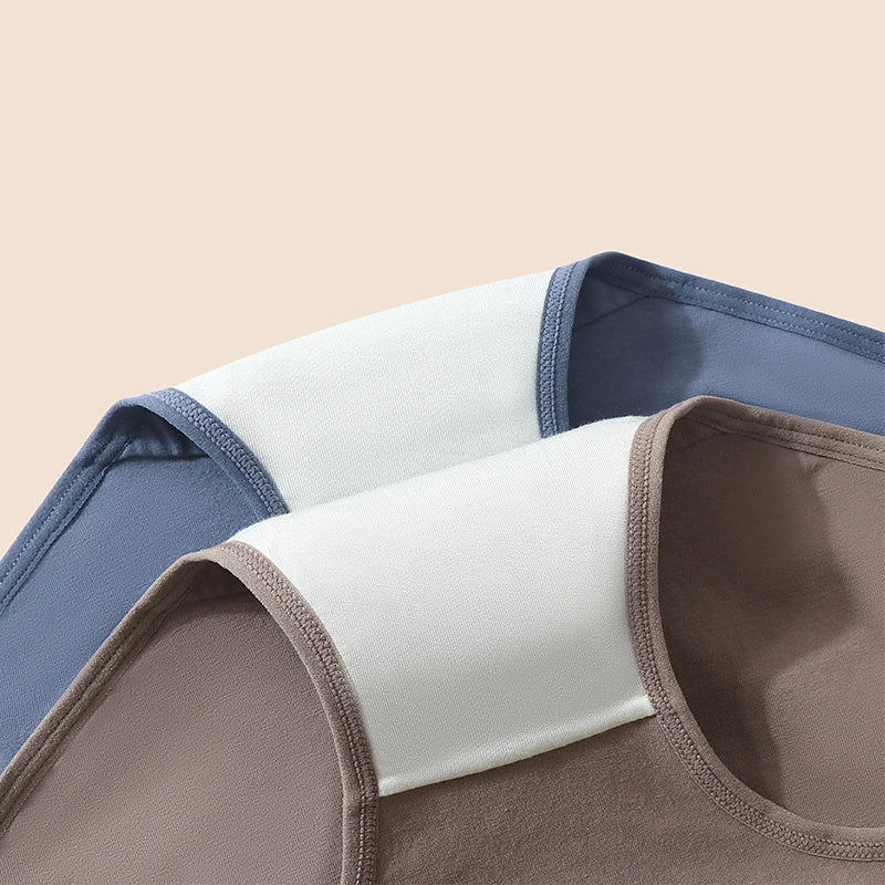 4Pcs Cotton Women's Panties High Waist Slimming Underwear Breathable Underpants Plus Size Panty Body Shaper Solid Female Briefs