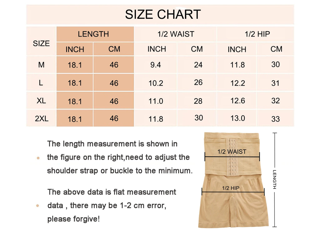 New Women Firm Tummy Control with Hook High Waist Trainer Body Shaper Butt Lifter Shapewear Panties Female Slimming Fajas Shorts